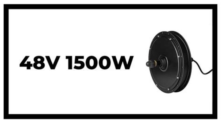 How fast is 1500w 48v?
