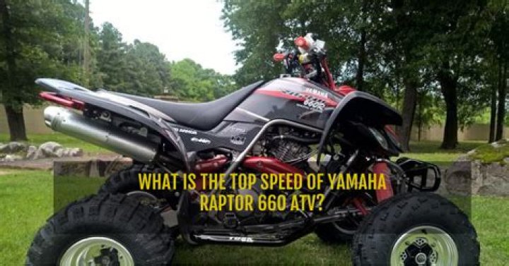 How fast is a raptor 660?