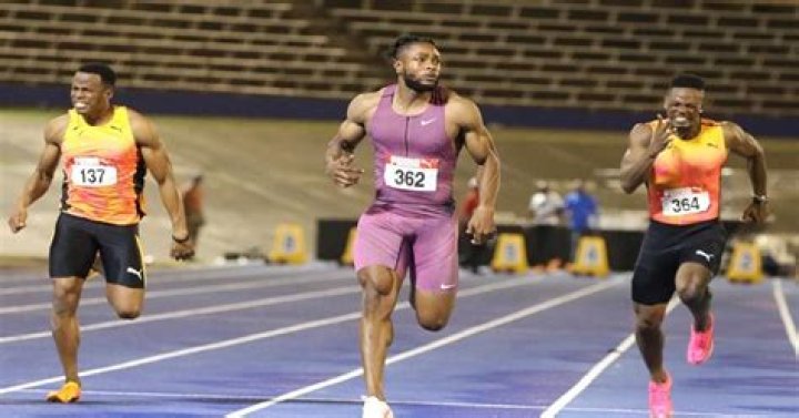 How fast is an Olympic sprinter?