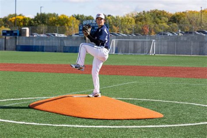 How high is a professional pitchers mound?