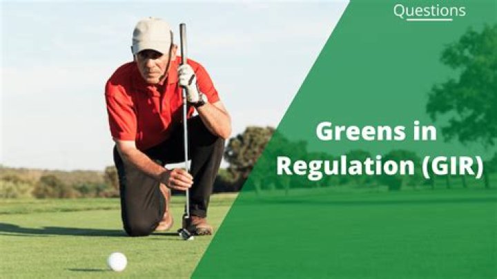 How important is greens in regulation?