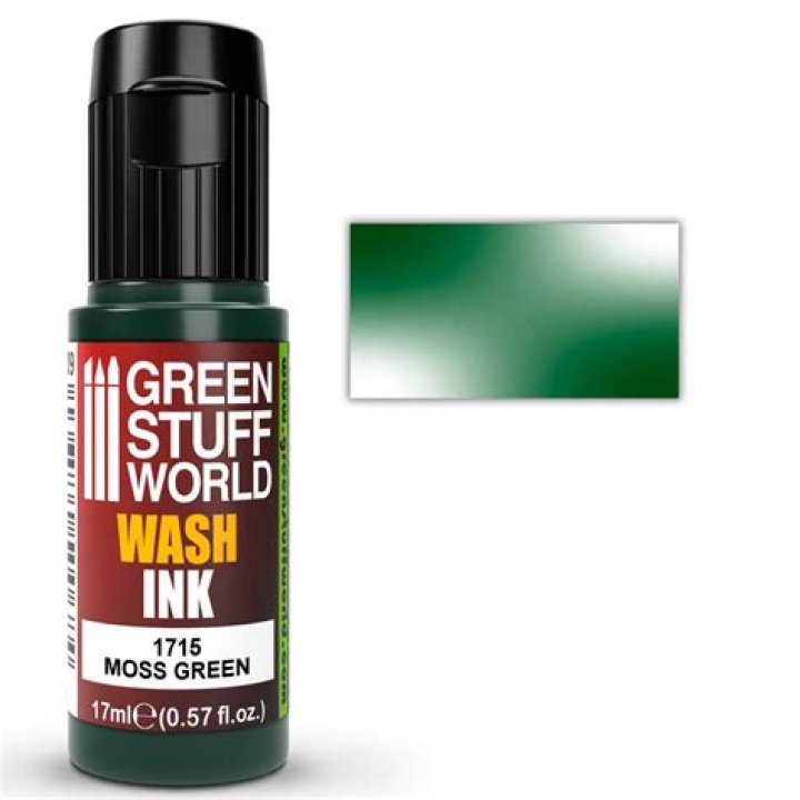 How is green ink made?