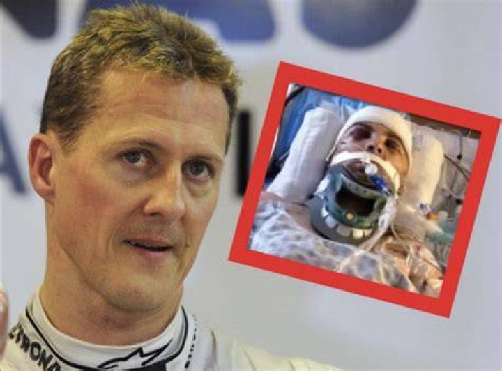 How is Schumacher after crash?