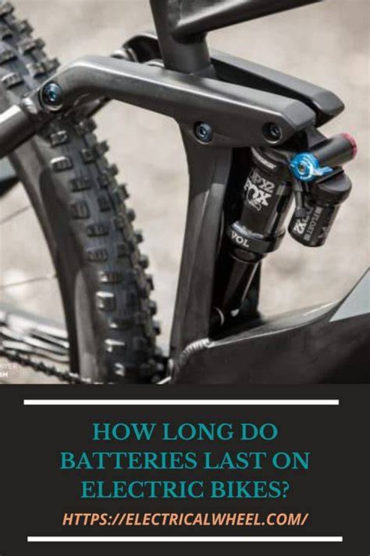 How long do batteries last on electric bikes?