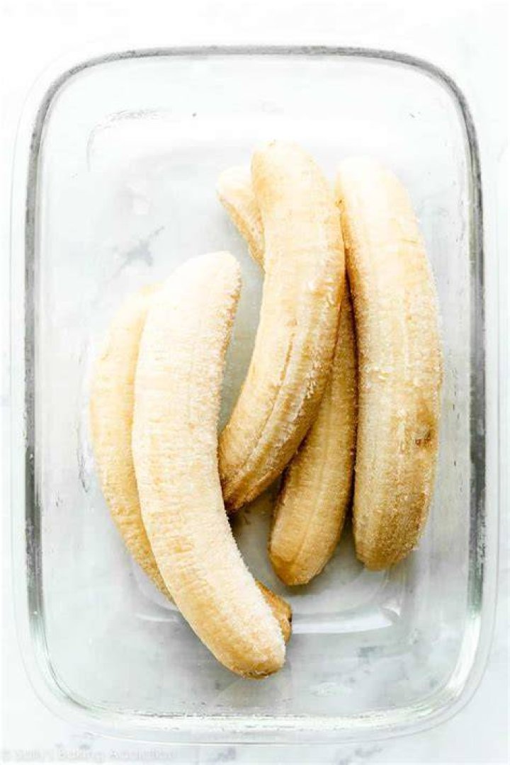 How long do frozen bananas take to thaw?