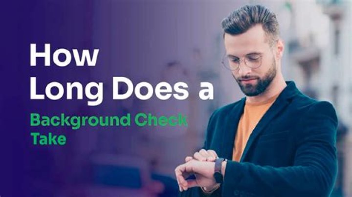 How long does a firearm background check take?