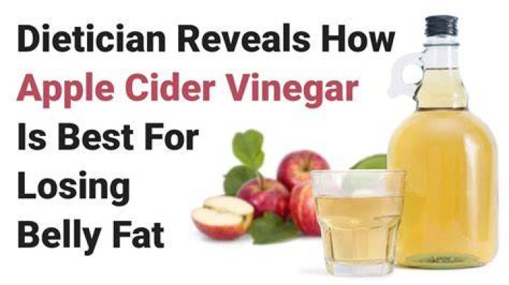 How long does apple cider vinegar take to lose belly fat?