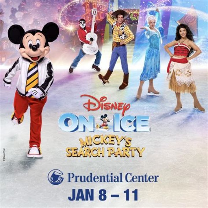 How long is Mickey's search party on ice?