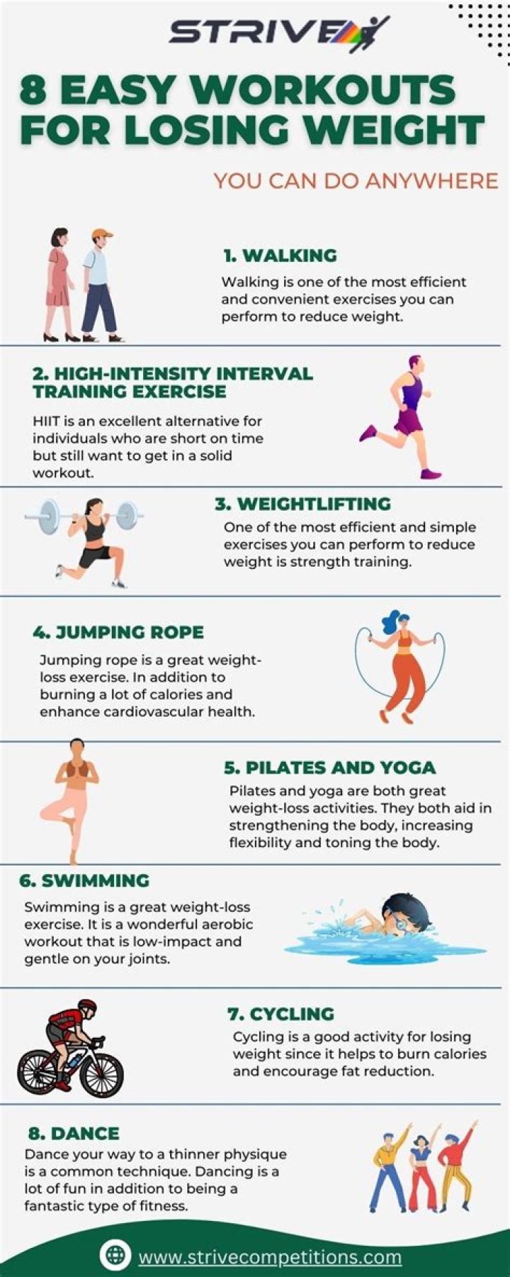 How long should you exercise each day to lose weight?
