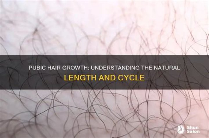 How long should you grow out your pubic hair before waxing?
