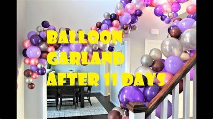 How long will balloon arch last?