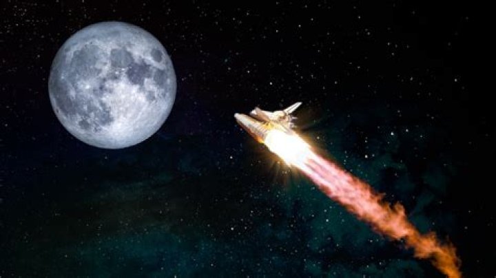 How long would it take to fly in a 747 to the moon?