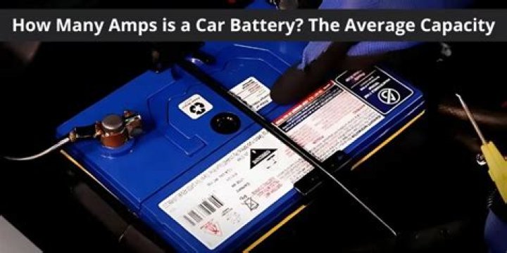 How many amps is a lantern battery?