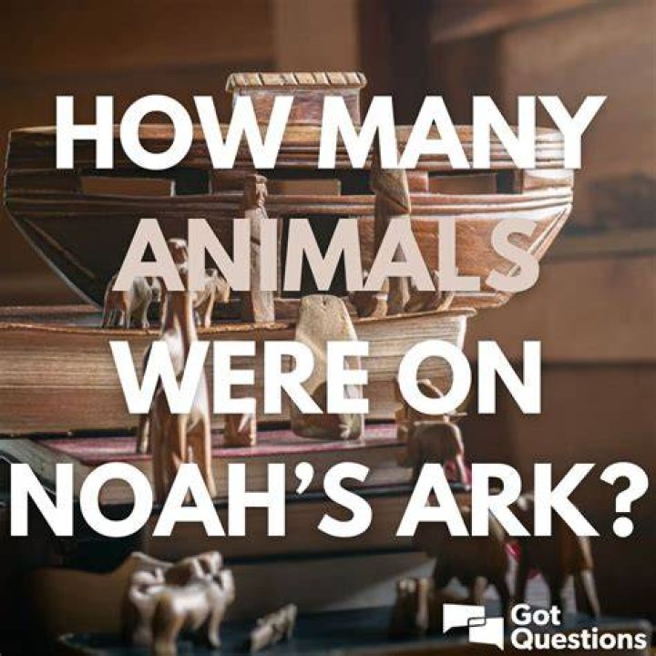 How many animals were really on the ark?