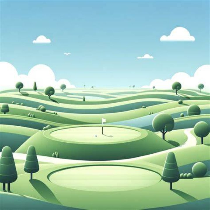 How many areas are there on a golf course?