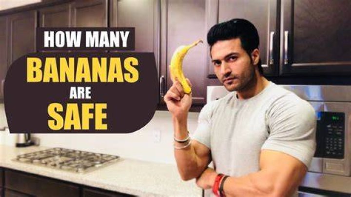 How many bananas a day is safe?