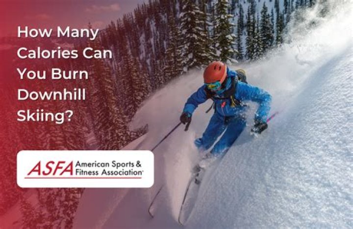 How many calories does beginner skiing burn?