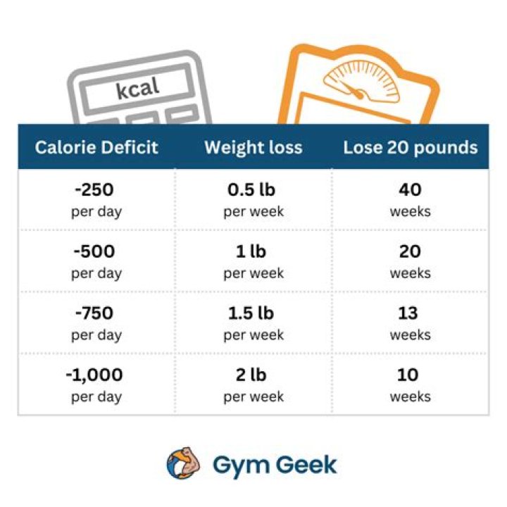 How many calories lose a pound a day?