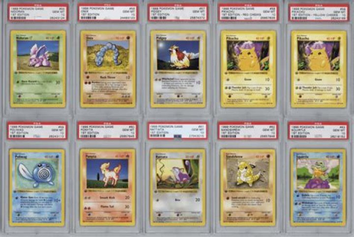 How many first edition Pokémon cards are there?