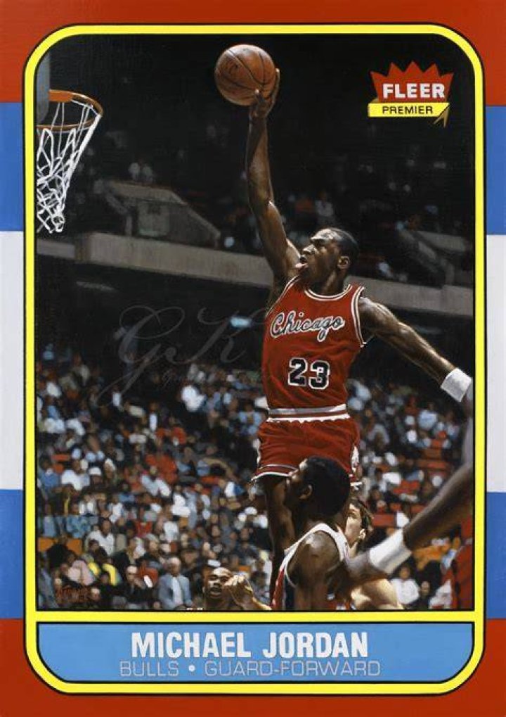 How many Michael Jordan Fleer rookie cards are there?