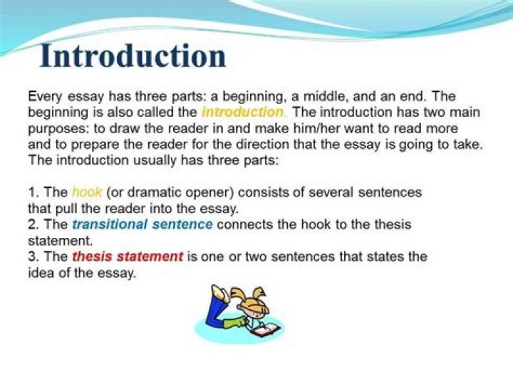 How many sentences is an introduction?