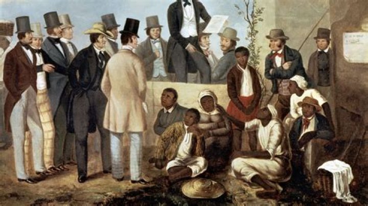 How many slaves were in England?