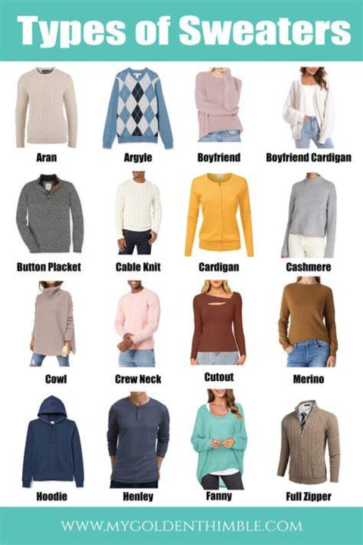 How many sweaters does a woman need?