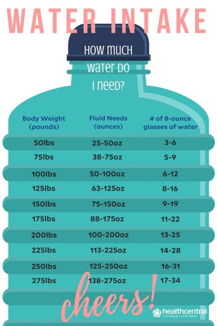 How many water bottles should I drink a day to lose weight?