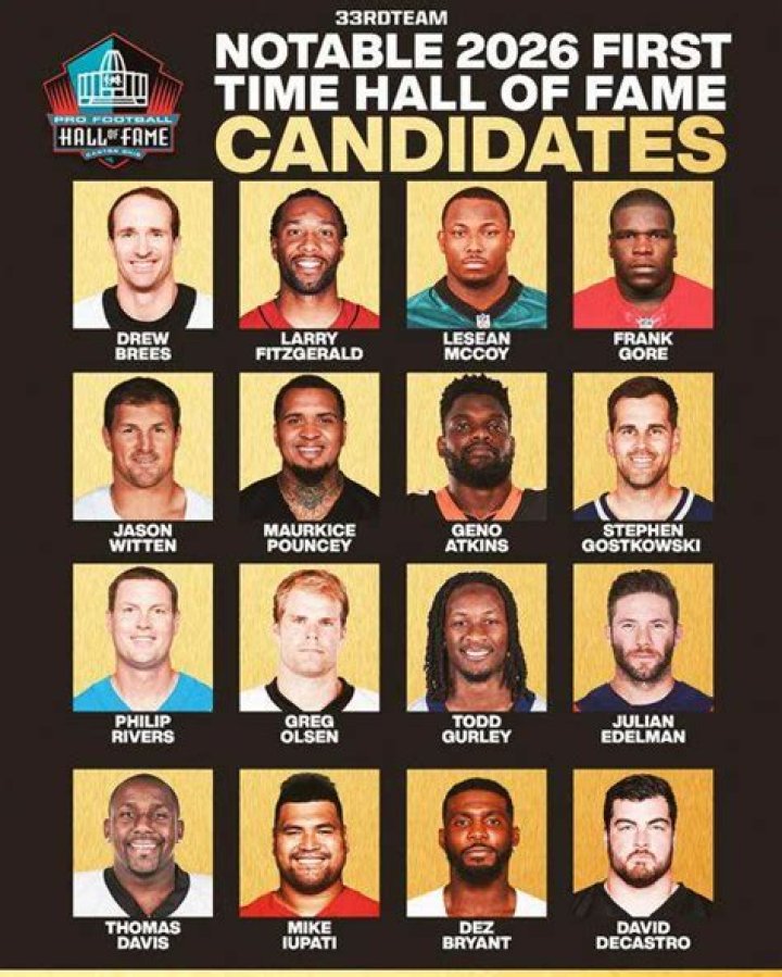 How many years are you eligible for NFL HOF?