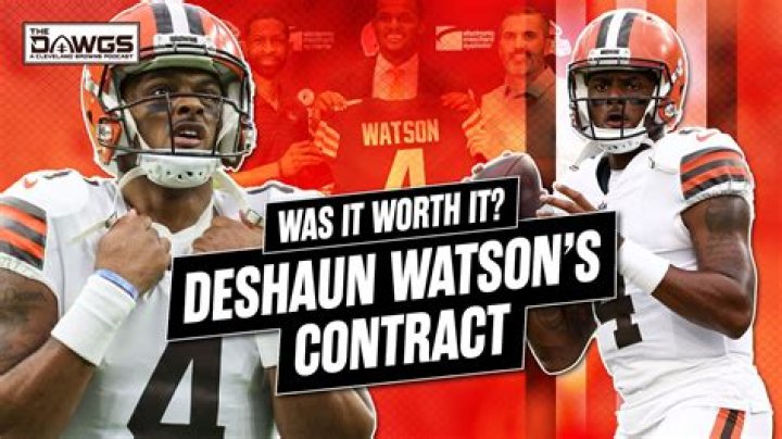 How many years is left on Deshaun Watson contract?