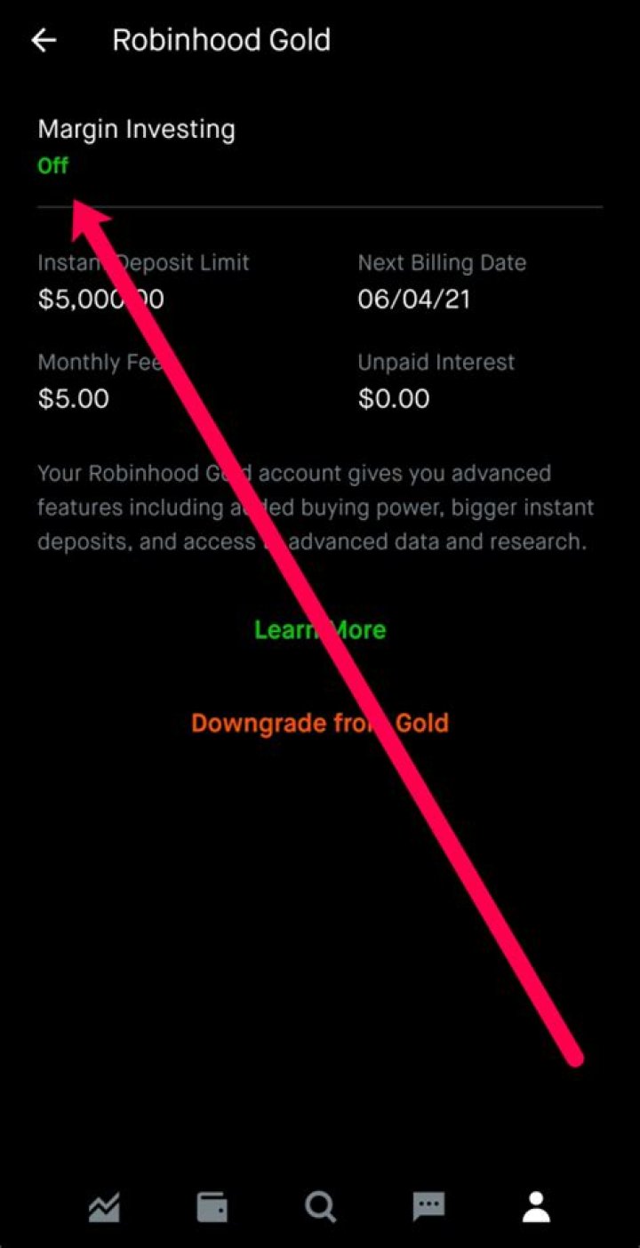 How margin works on Robinhood?