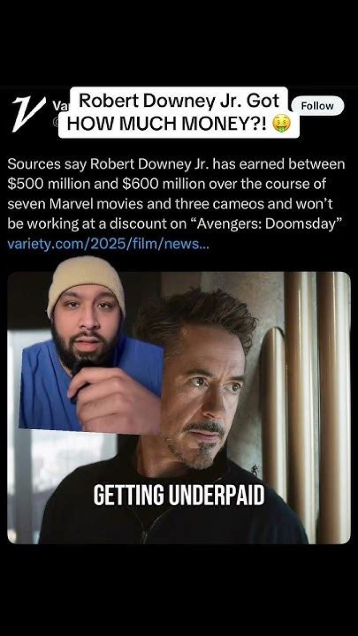 How much did Robert Downey Jr get paid?