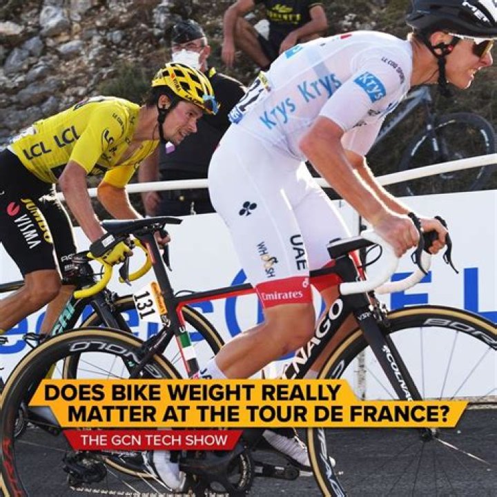 How much does a Tour de France bike weight?