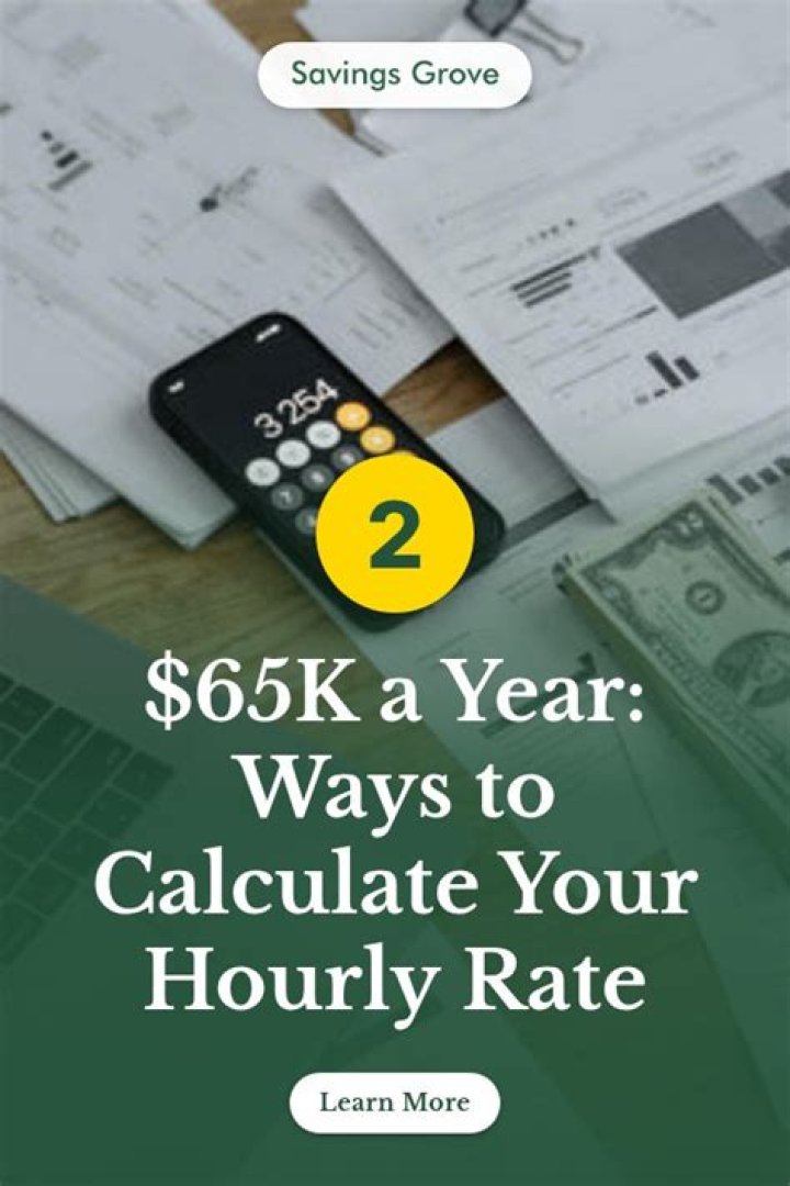 How much is 65k a year in New York?