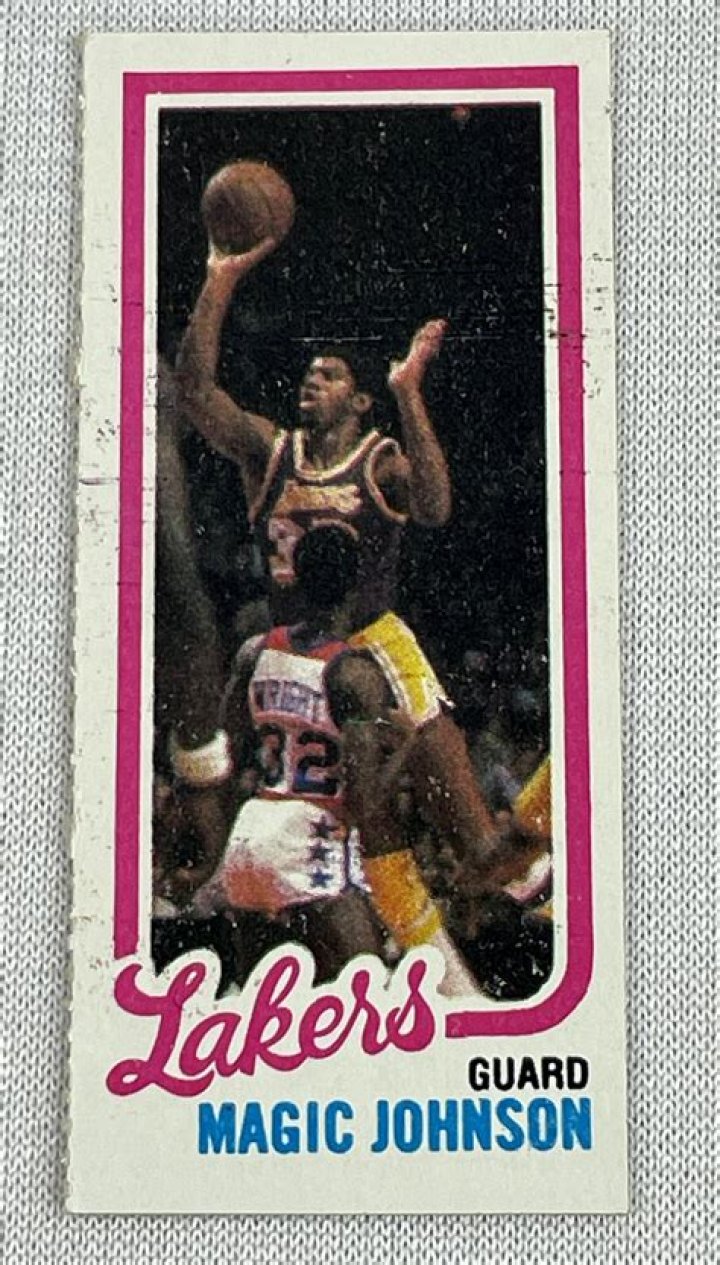 How much is a Larry Bird Magic Johnson rookie card worth?