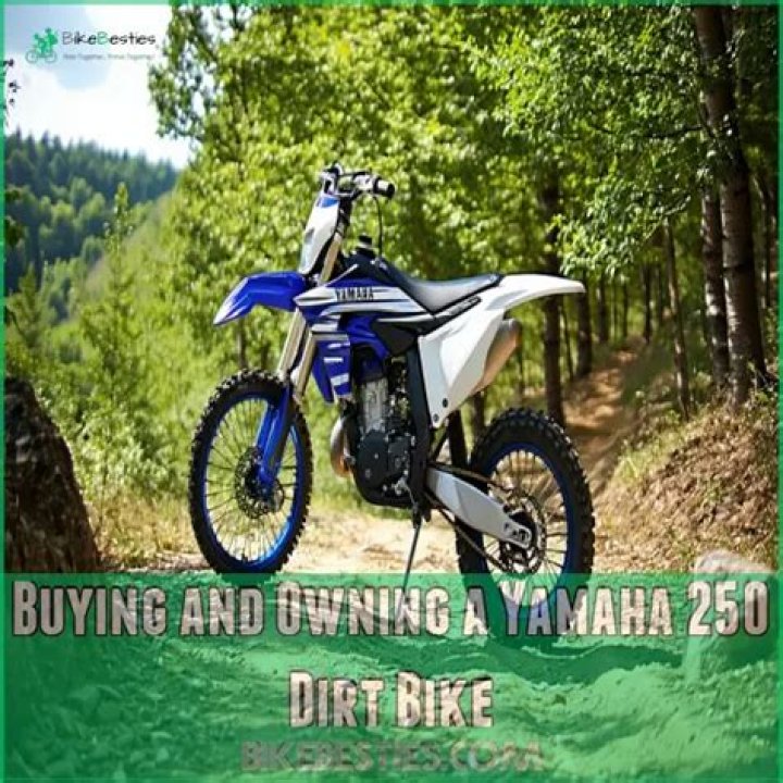 How much is a Yamaha 250 dirt bike?
