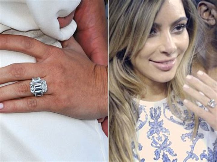 How much is Kim Kardashian's engagement ring?