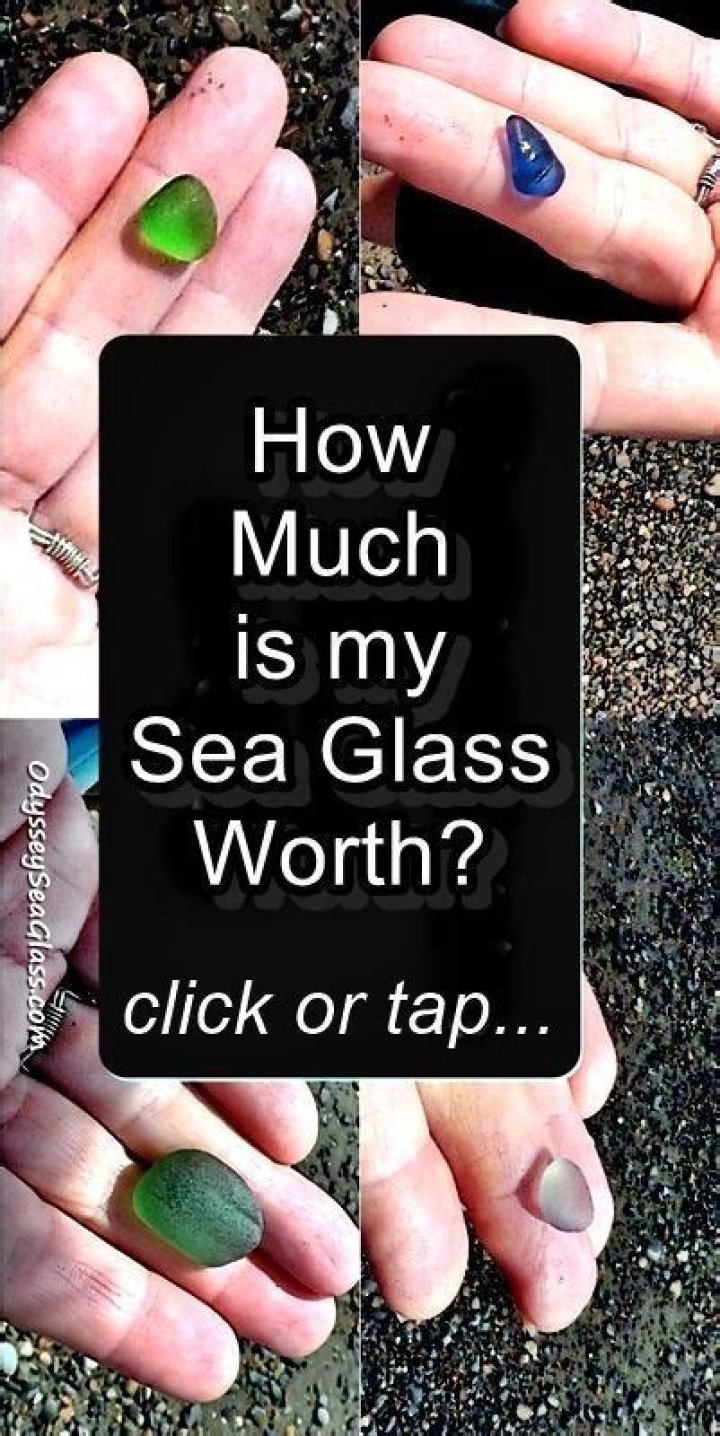 How much is my sea glass worth?