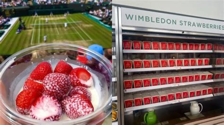 How much is strawberries and cream at Wimbledon fortnight?