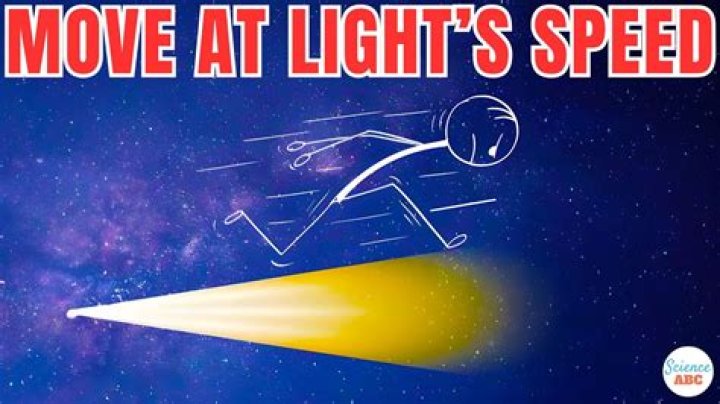 How much time would pass if you traveled at the speed of light?
