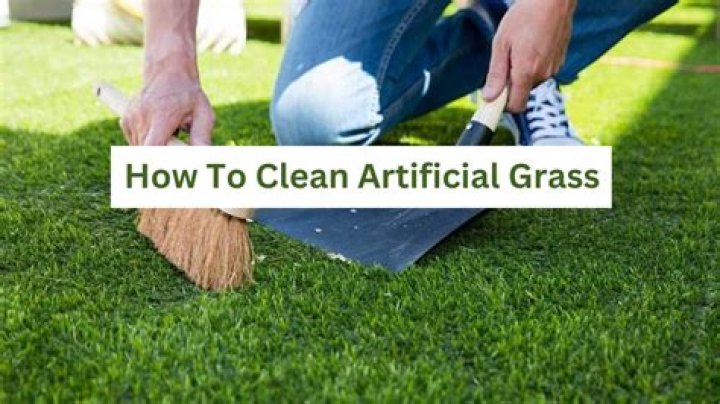 How often do you need to clean artificial grass?