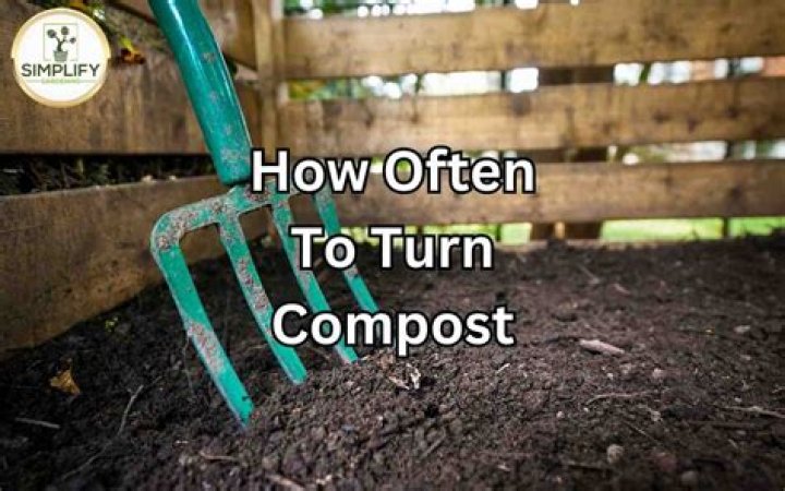How often should I turn my compost?