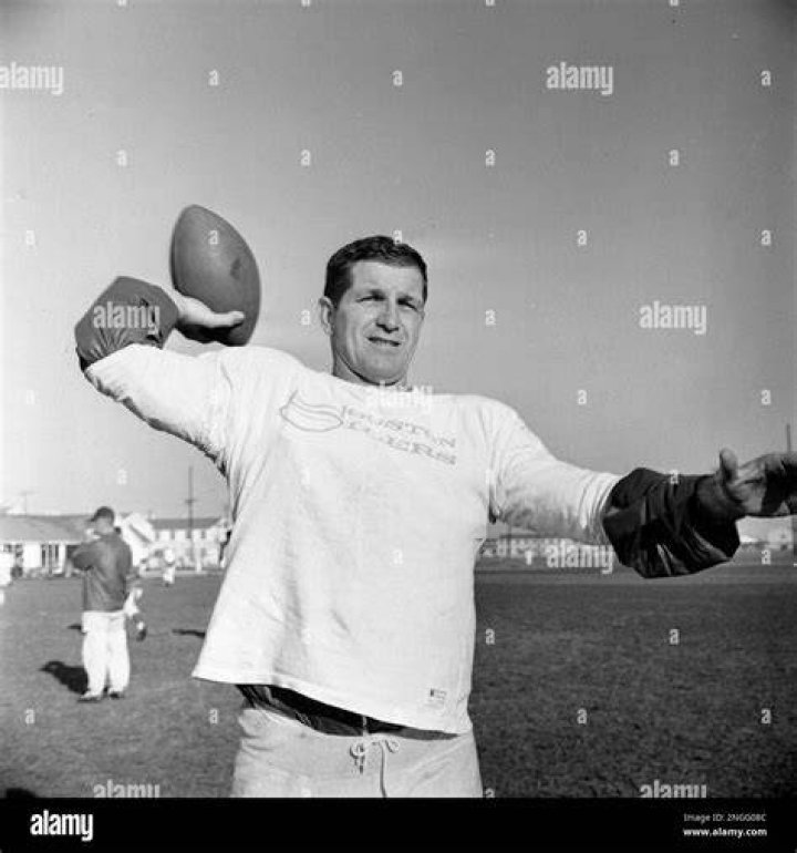How old was George Blanda when he threw his last touchdown?