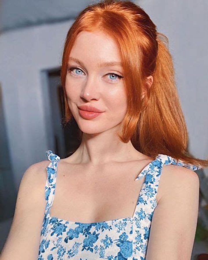 How rare is red hair and blue eyes?