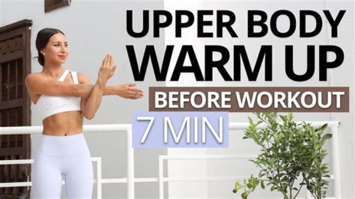 How should I warm up my arms before lifting?