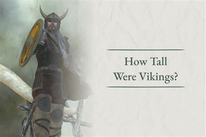 How tall was the average Viking?