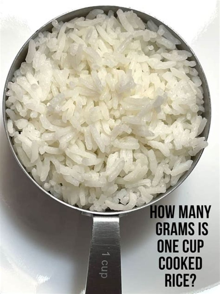 Is 1 cup of cooked rice too much?