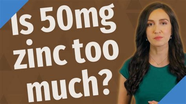 Is 20mg of zinc too much?
