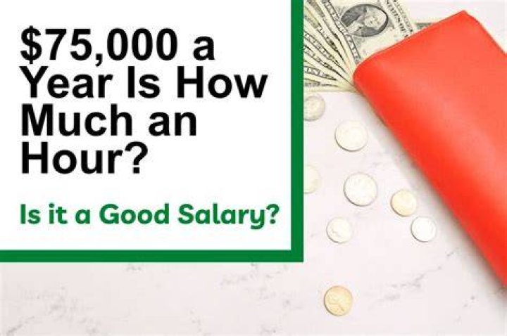 Is 75000 a good salary?