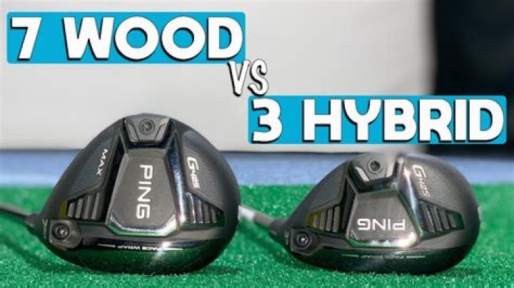 Is a 7 wood the same as a 3 hybrid?
